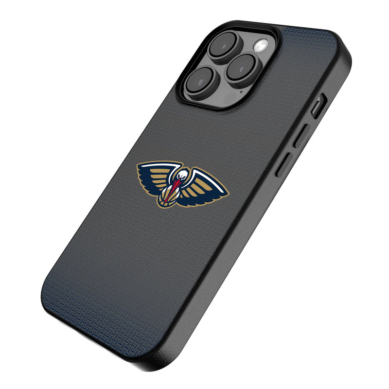 New Orleans Pelicans Linen iPhone MagSafe Compatible Phone Case Iso.Jpg