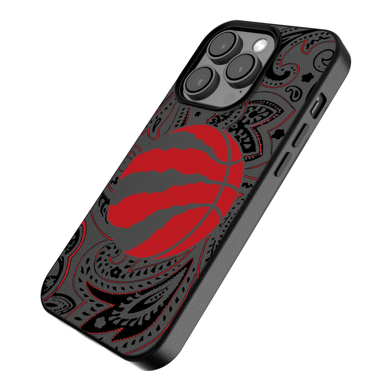 Toronto Raptors Paisley iPhone MagSafe Compatible Phone Case Iso.Jpg