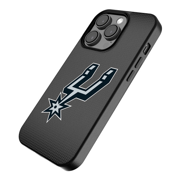 San Antonio Spurs Linen iPhone MagSafe Compatible Phone Case Iso.Jpg