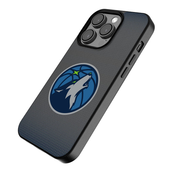 Minnesota Timberwolves Linen iPhone MagSafe Compatible Phone Case Iso.Jpg