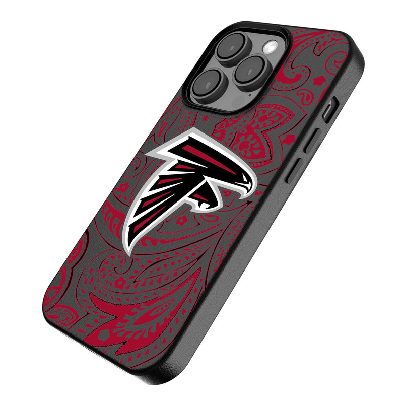 Atlanta Falcons Paisley iPhone Magnetic Phone Case Iso.Jpg