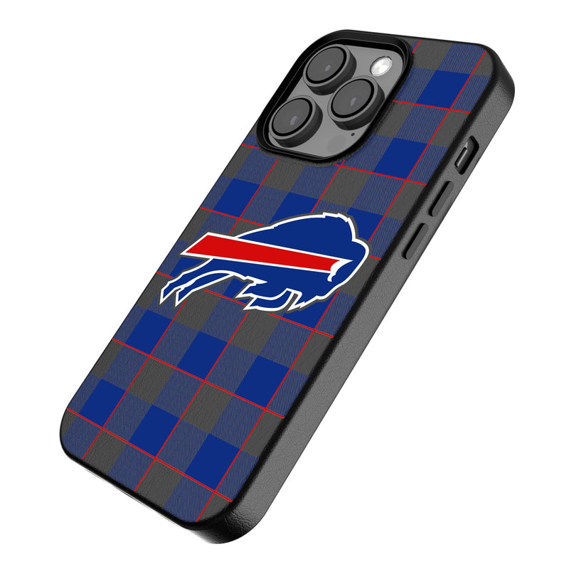 Buffalo Bills Plaid iPhone Magnetic Phone Case Iso.Jpg