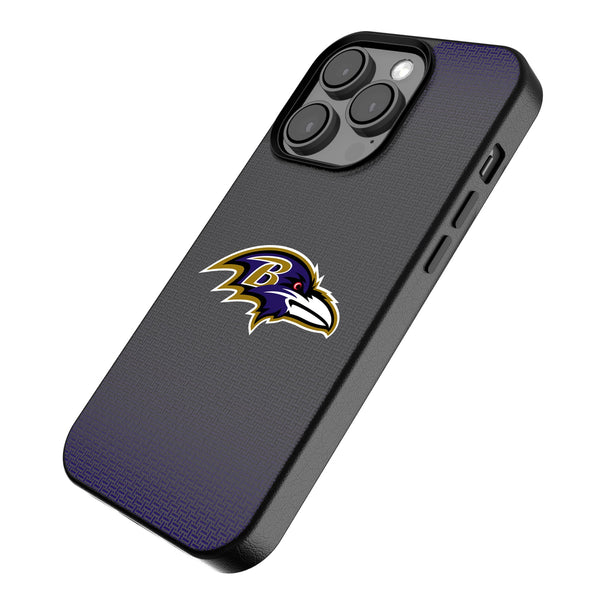 Baltimore Ravens Linen iPhone MagSafe Compatible Phone Case Iso.Jpg