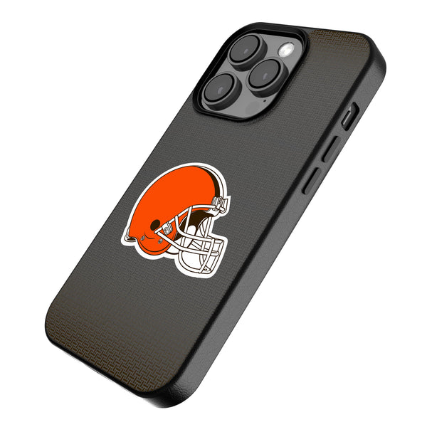 Cleveland Browns Linen iPhone MagSafe Compatible Phone Case Iso.Jpg