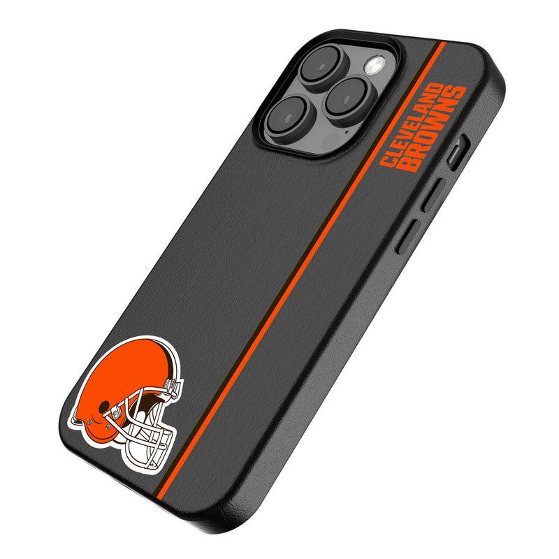 Cleveland Browns Sidebar iPhone MagSafe Compatible Phone Case Iso.Jpg