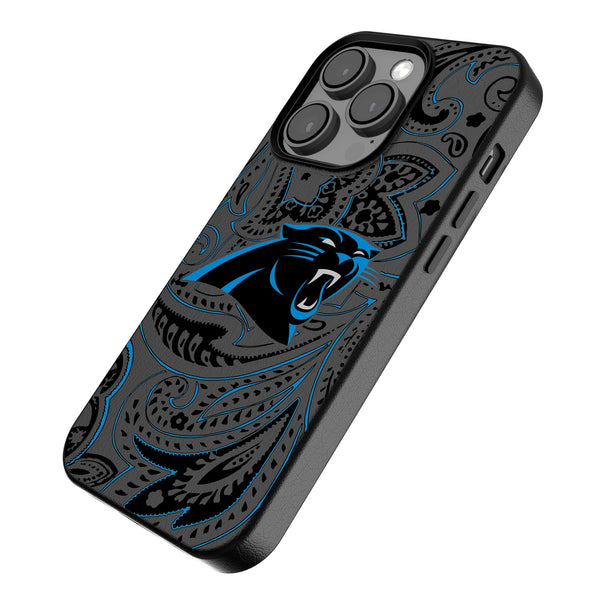 Carolina Panthers Paisley iPhone MagSafe Compatible Phone Case Iso.Jpg