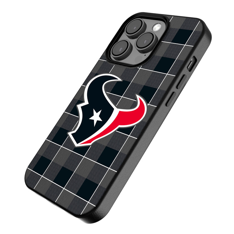 Houston Texans Plaid iPhone MagSafe Compatible Phone Case Iso.Jpg