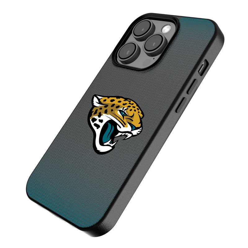 Jacksonville Jaguars Linen iPhone MagSafe Compatible Phone Case Iso.Jpg