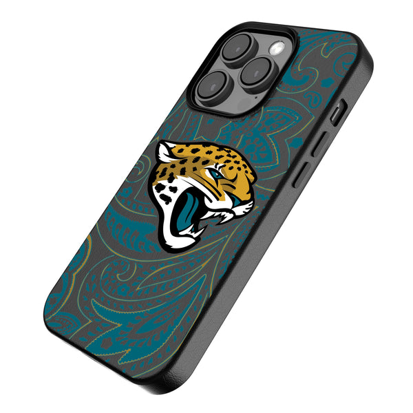 Jacksonville Jaguars Paisley iPhone MagSafe Compatible Phone Case Iso.Jpg