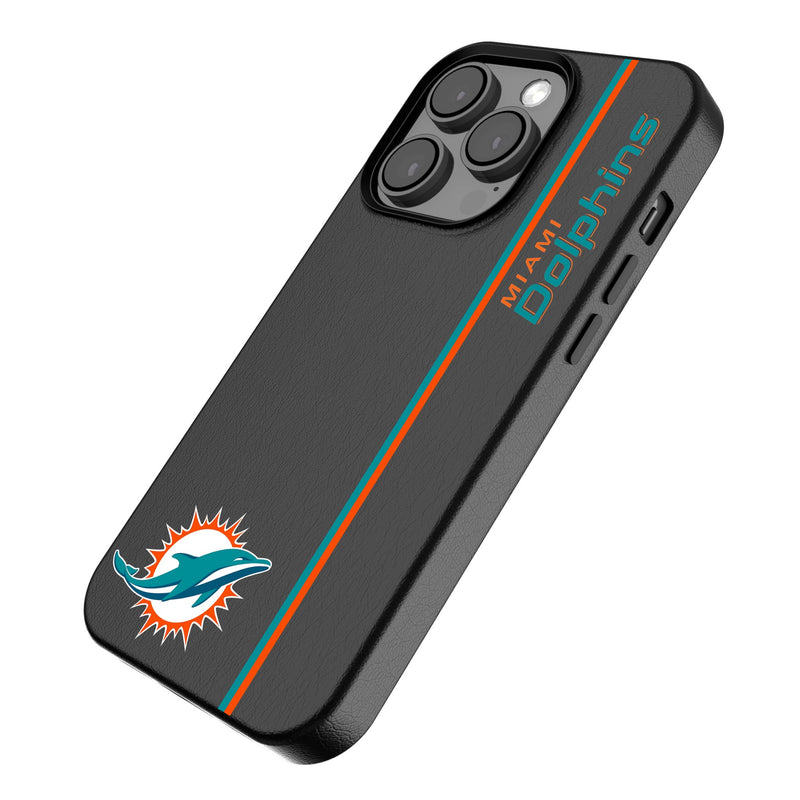 Miami Dolphins Sidebar iPhone MagSafe Compatible Phone Case Iso.Jpg