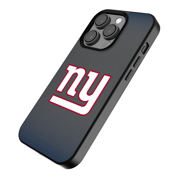 New York Giants Linen iPhone MagSafe Compatible Phone Case Iso.Jpg