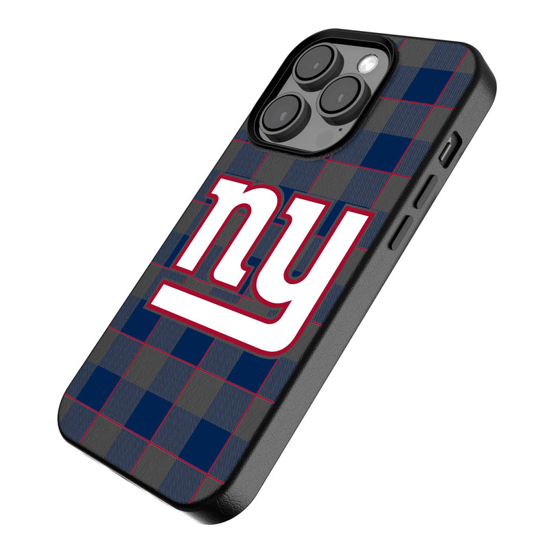 New York Giants Plaid iPhone MagSafe Compatible Phone Case Iso.Jpg