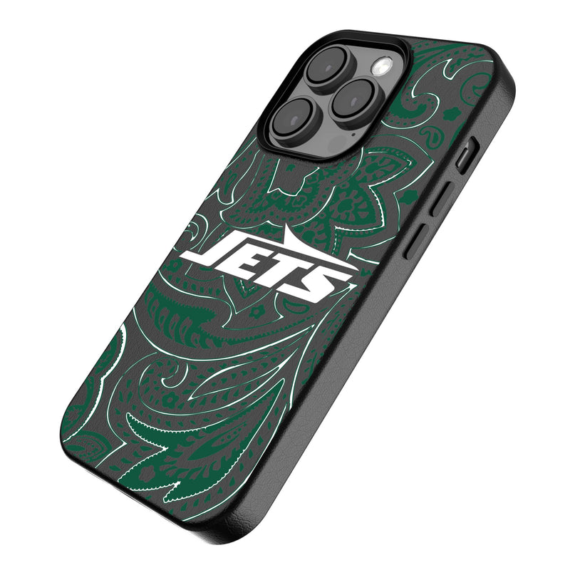 New York Jets Paisley iPhone MagSafe Compatible Phone Case Iso.Jpg