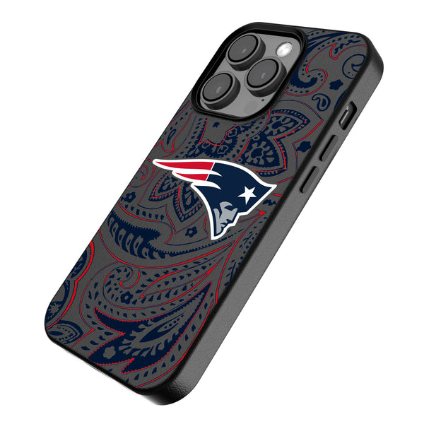 New England Patriots Paisley iPhone MagSafe Compatible Phone Case Iso.Jpg