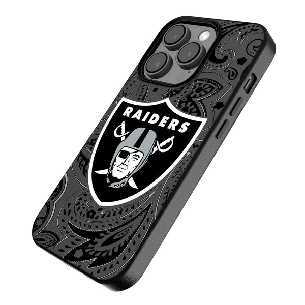 Las Vegas Raiders Paisley iPhone MagSafe Compatible Phone Case Iso.Jpg