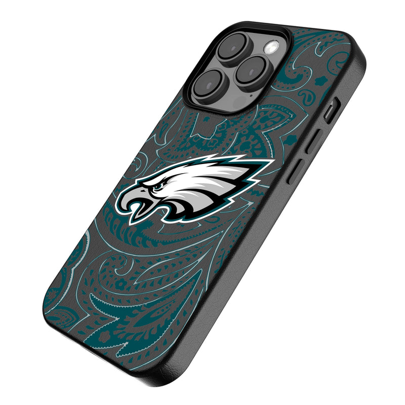 Philadelphia Eagles Paisley iPhone Magnetic Phone Case Iso.Jpg