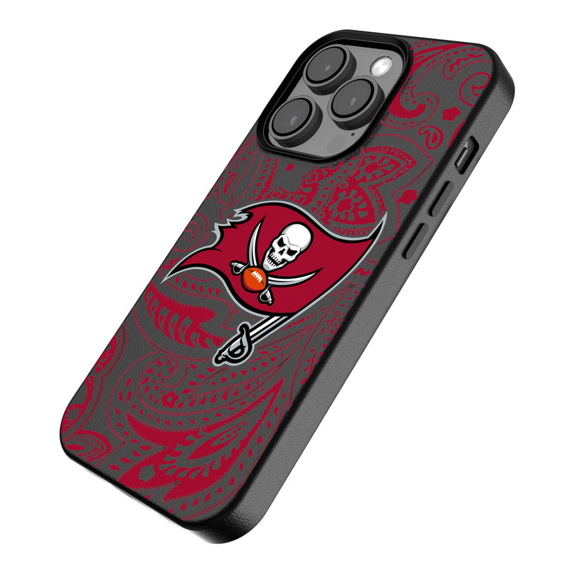 Tampa Bay Buccaneers Paisley iPhone Magnetic Phone Case Iso.Jpg