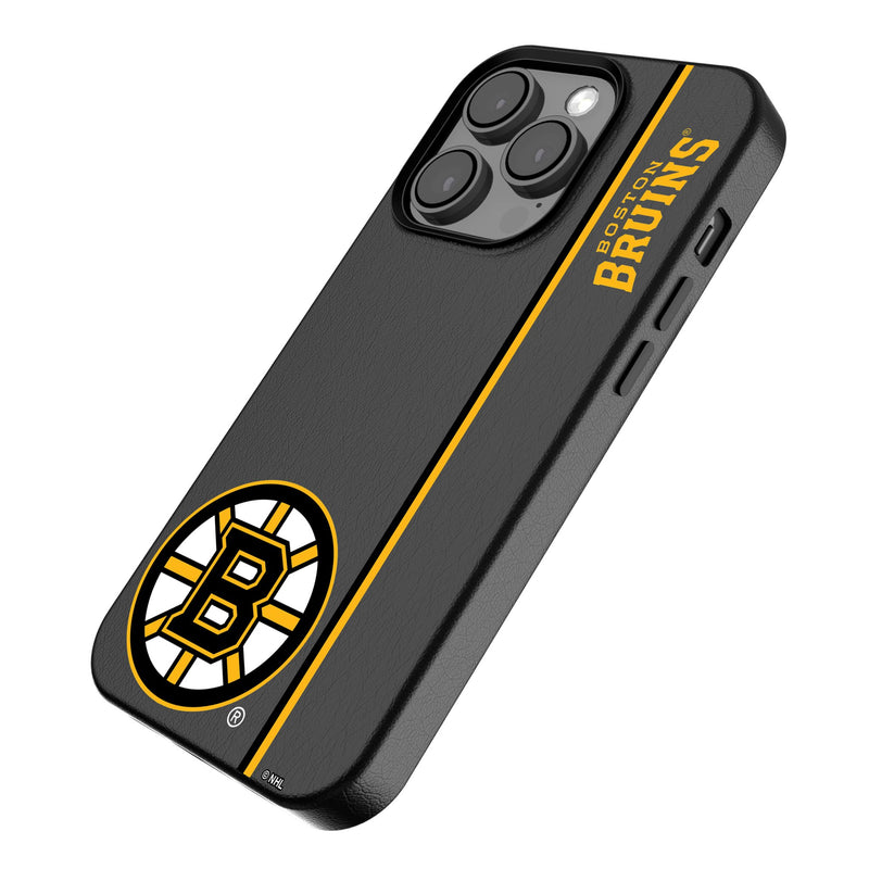 Boston Bruins Sidebar iPhone MagSafe Compatible Phone Case Iso.Jpg