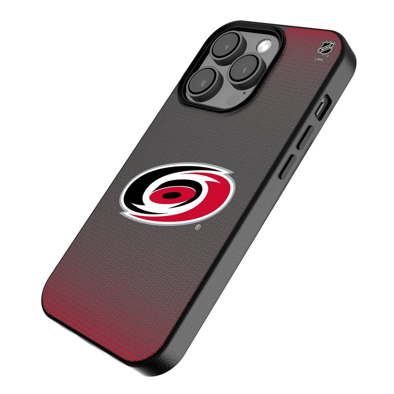 Carolina Hurricanes Linen iPhone MagSafe Compatible Phone Case Iso.Jpg