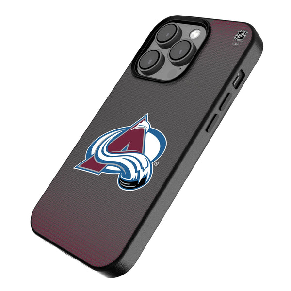 Colorado Avalanche Linen iPhone MagSafe Compatible Phone Case Iso.Jpg