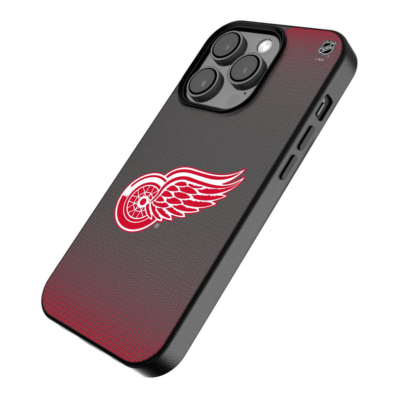 Detroit Red Wings Linen iPhone MagSafe Compatible Phone Case Iso.Jpg