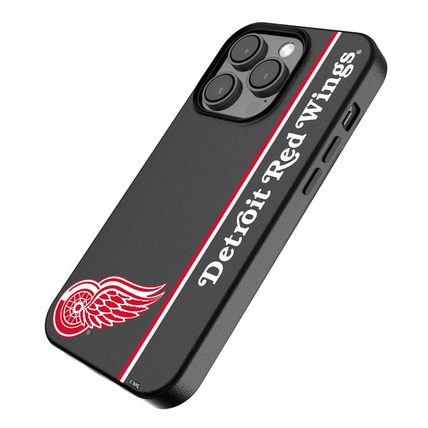 Detroit Red Wings Sidebar iPhone MagSafe Compatible Phone Case Iso.Jpg