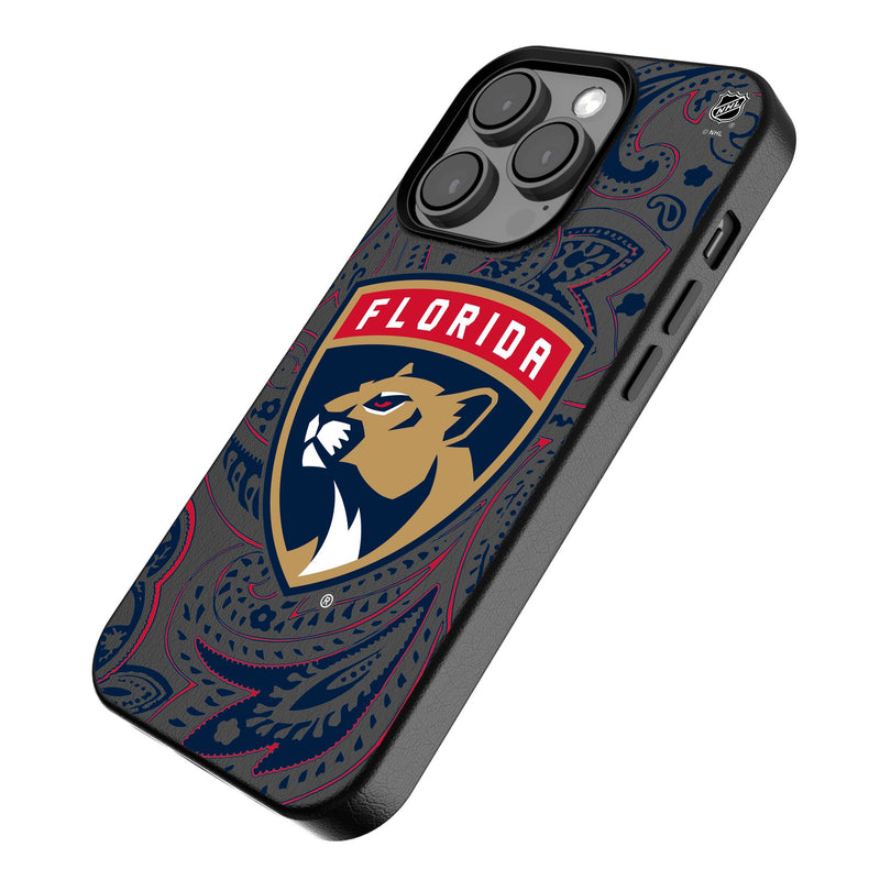 Florida Panthers Paisley iPhone MagSafe Compatible Phone Case Iso.Jpg