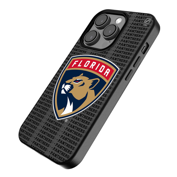 Florida Panthers Text Backdrop iPhone MagSafe Compatible Phone Case Iso.Jpg