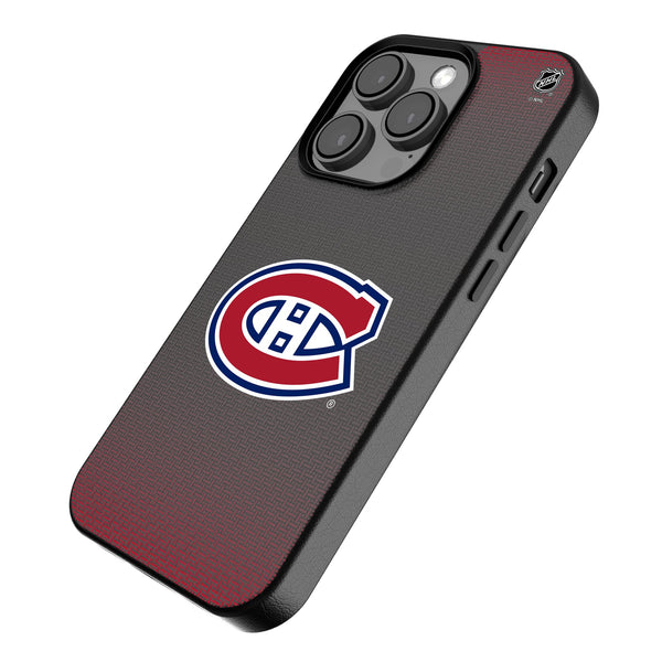 Montreal Canadiens Linen iPhone MagSafe Compatible Phone Case Iso.Jpg