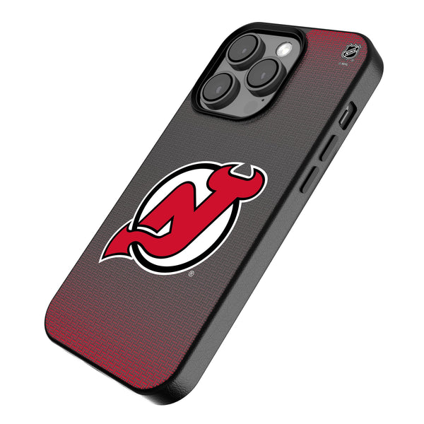 New Jersey Devils Linen iPhone MagSafe Compatible Phone Case Iso.Jpg