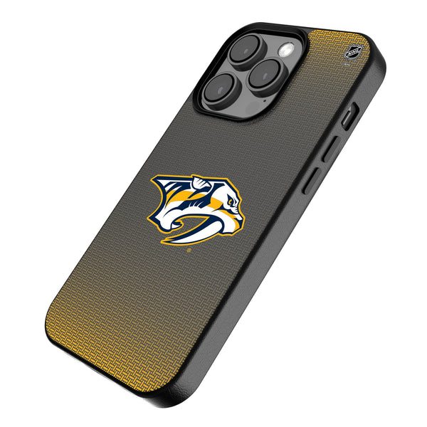 Nashville Predators Linen iPhone MagSafe Compatible Phone Case Iso.Jpg