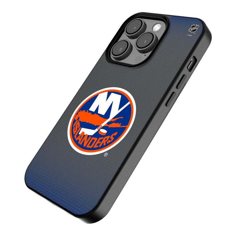 New York Islanders Linen iPhone MagSafe Compatible Phone Case Iso.Jpg