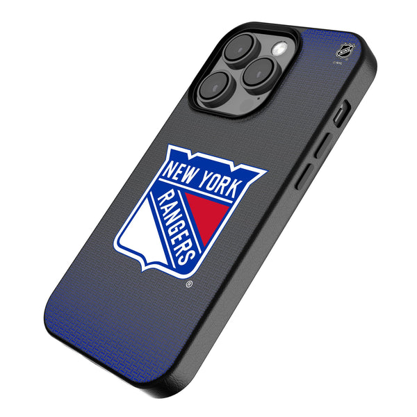 New York Rangers Linen iPhone MagSafe Compatible Phone Case Iso.Jpg