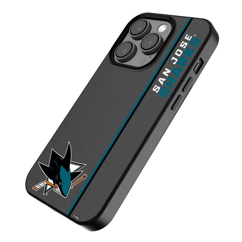 San Jose Sharks Sidebar iPhone MagSafe Compatible Phone Case Iso.Jpg