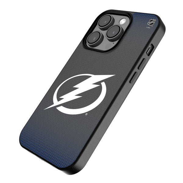 Tampa Bay Lightning Linen iPhone MagSafe Compatible Phone Case Iso.Jpg