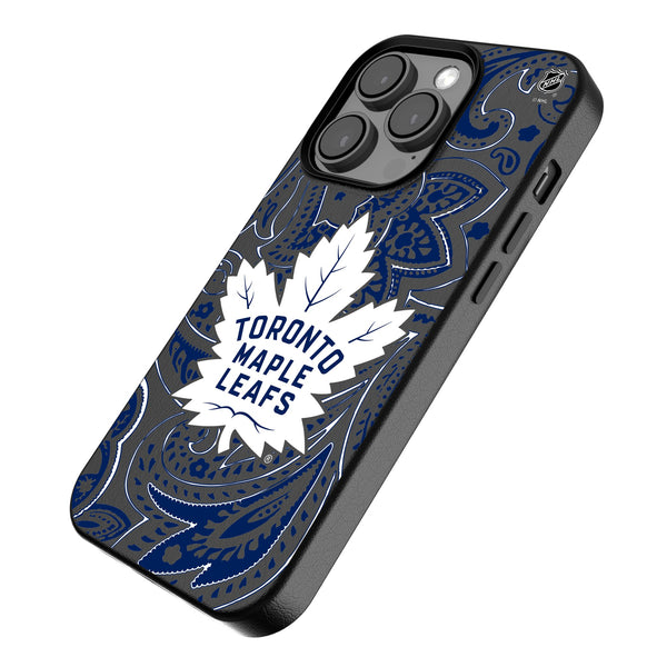 Toronto Maple Leafs Paisley iPhone MagSafe Compatible Phone Case Iso.Jpg