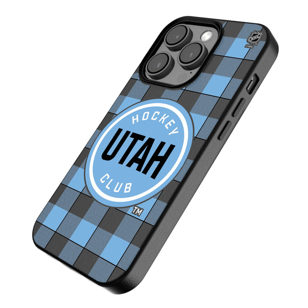 Utah Hockey Club Plaid iPhone MagSafe Compatible Phone Case Iso.Jpg