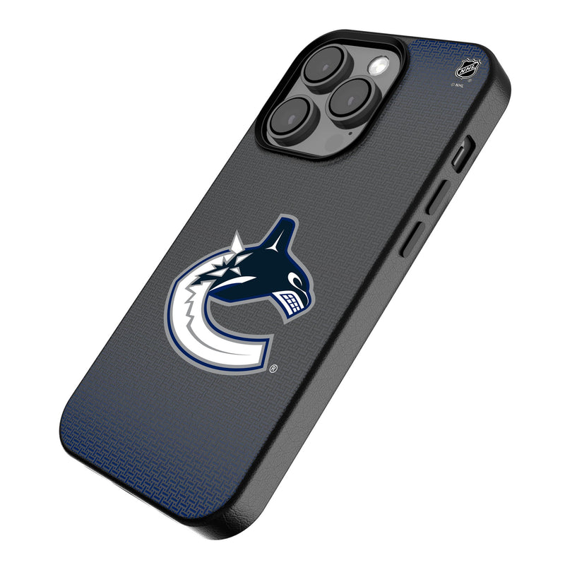 Vancouver Canucks Linen iPhone MagSafe Compatible Phone Case Iso.Jpg