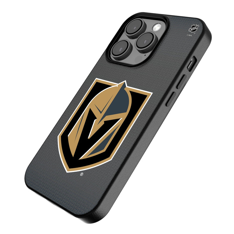 Vegas Golden Knights Linen iPhone MagSafe Compatible Phone Case Iso.Jpg