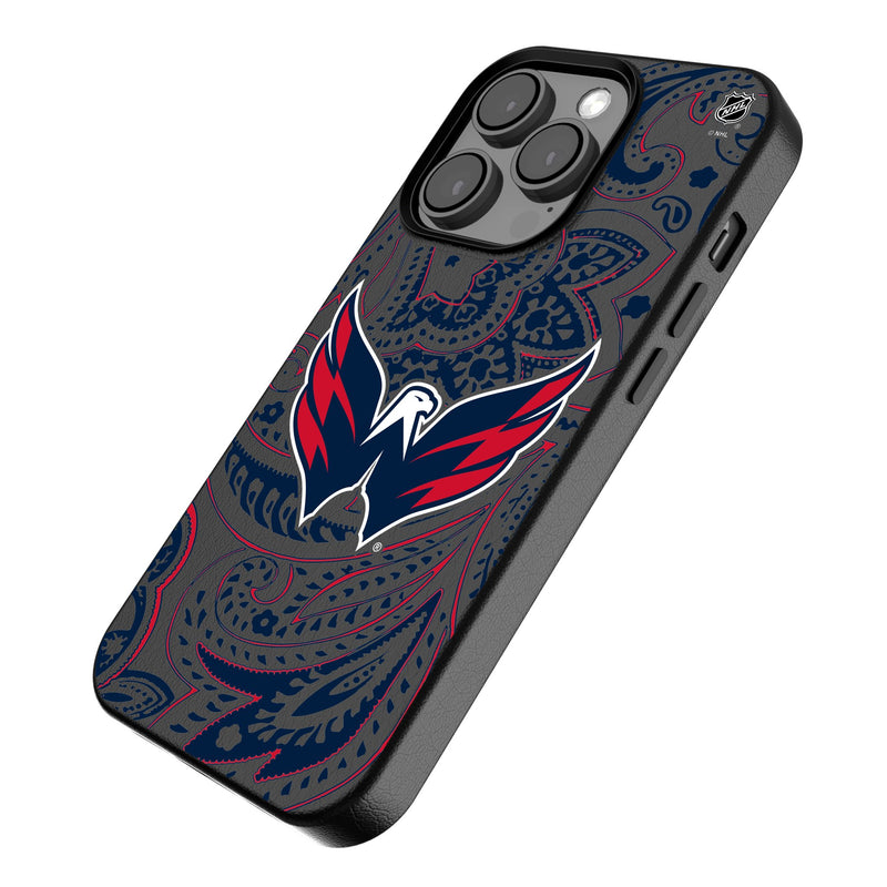 Washington Capitals Paisley iPhone MagSafe Compatible Phone Case Iso.Jpg