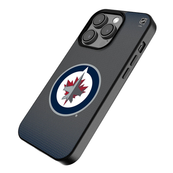 Winnipeg Jets Linen iPhone MagSafe Compatible Phone Case Iso.Jpg