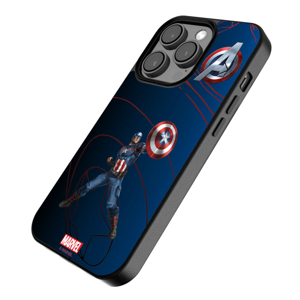 Marvel Avengers Captain America MechLine iPhone MagSafe Compatible Phone Case Iso.Jpg