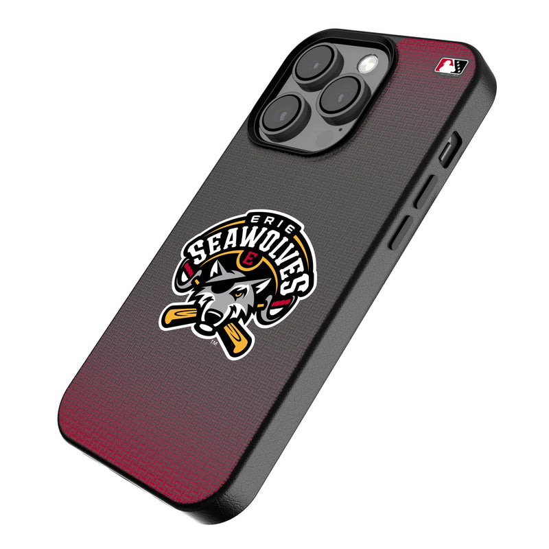 Erie SeaWolves Linen iPhone MagSafe Compatible Phone Case Iso.Jpg