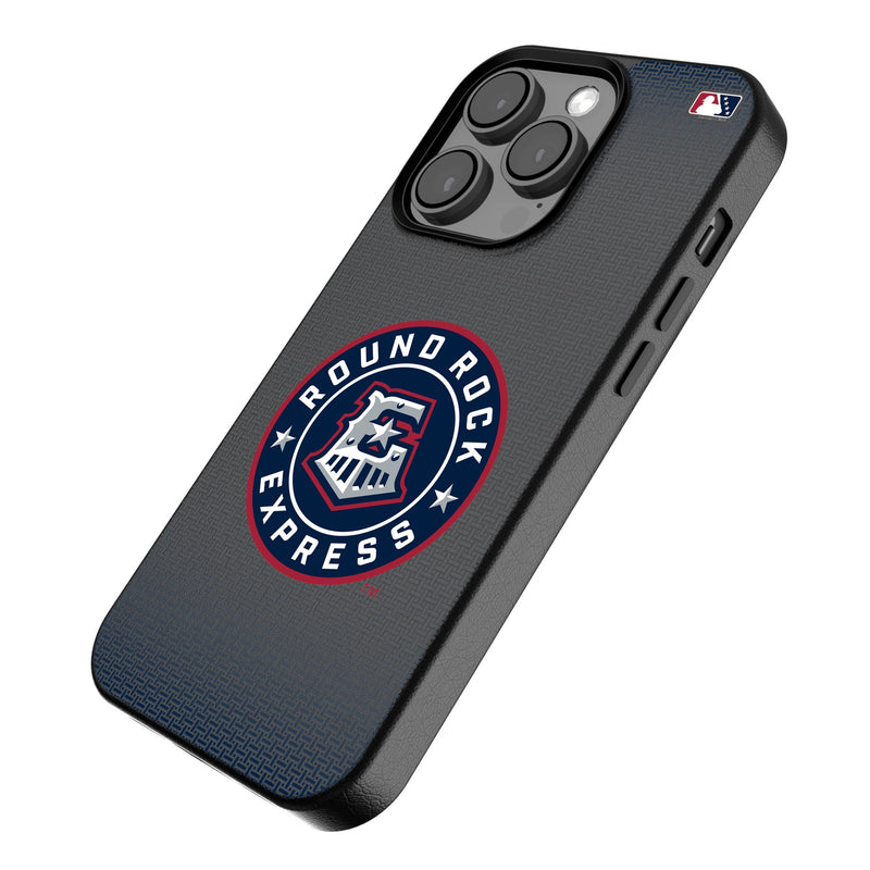 Round Rock Express Linen iPhone MagSafe Compatible Phone Case Iso.Jpg