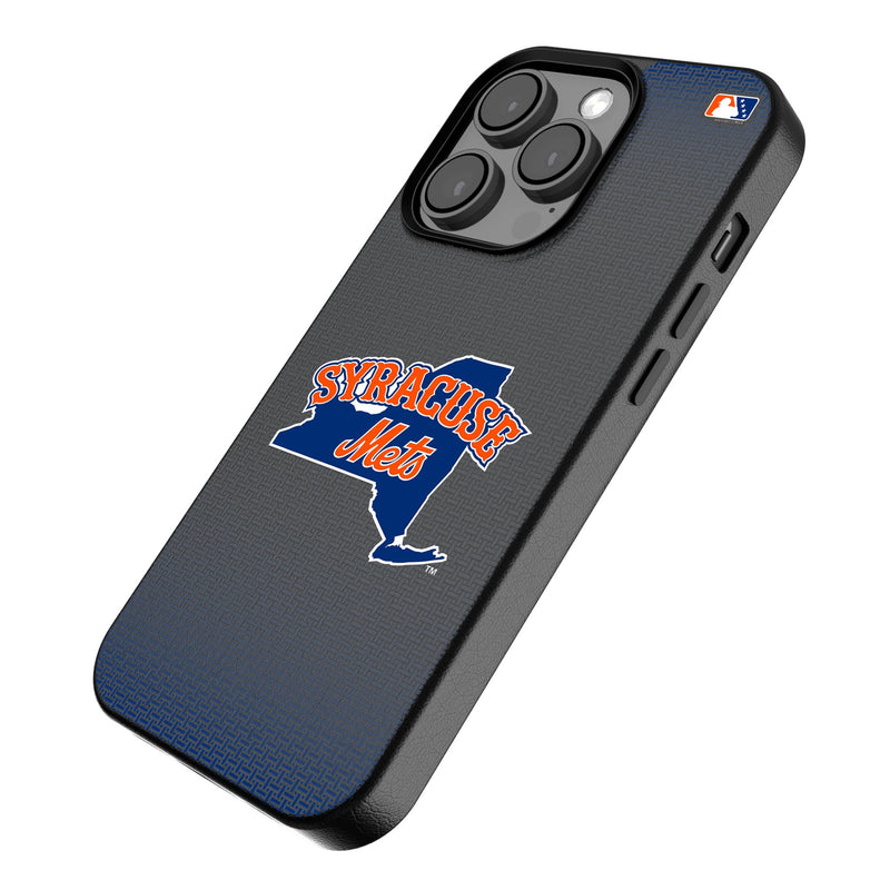 Syracuse Mets Linen iPhone MagSafe Compatible Phone Case Iso.Jpg