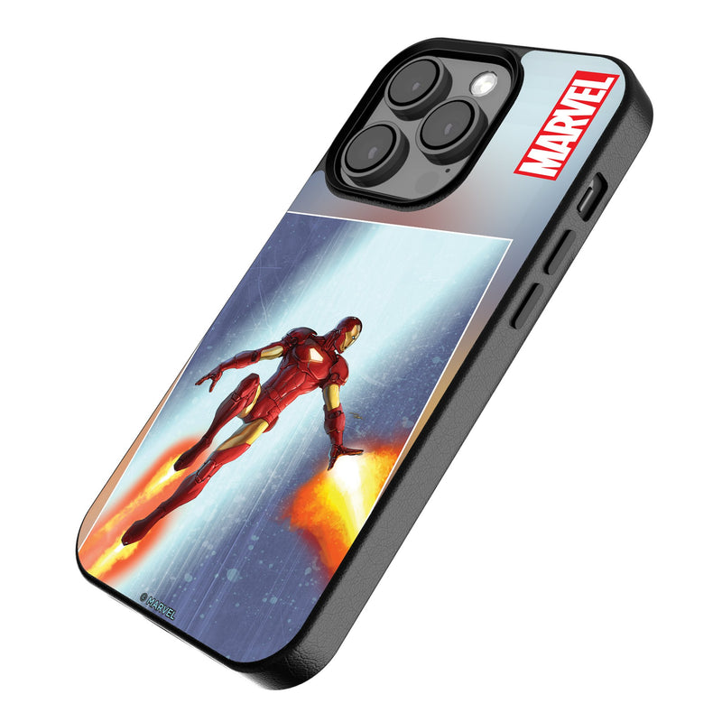 Marvel Avengers Iron Man Cover Art iPhone MagSafe Compatible Phone Case Iso.Jpg