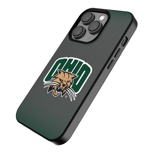 Ohio University Bobcats Linen iPhone MagSafe Compatible Phone Case Iso.Jpg