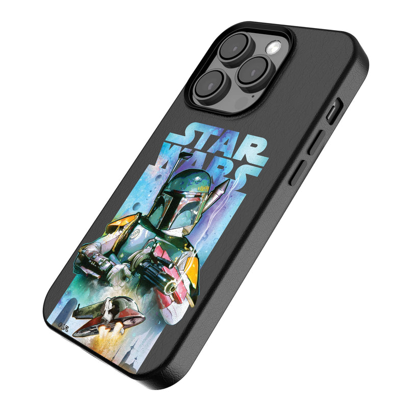 Star Wars Boba Fett Portrait Collage iPhone MagSafe Compatible Phone Case Iso.Jpg