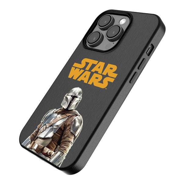 Star Wars: The Mandalorian Din Djarin Color Block iPhone MagSafe Compatible Phone Case Iso.Jpg