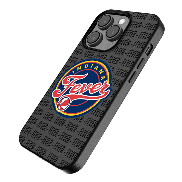 Indiana Fever Text Backdrop iPhone MagSafe Compatible Phone Case Iso.Jpg